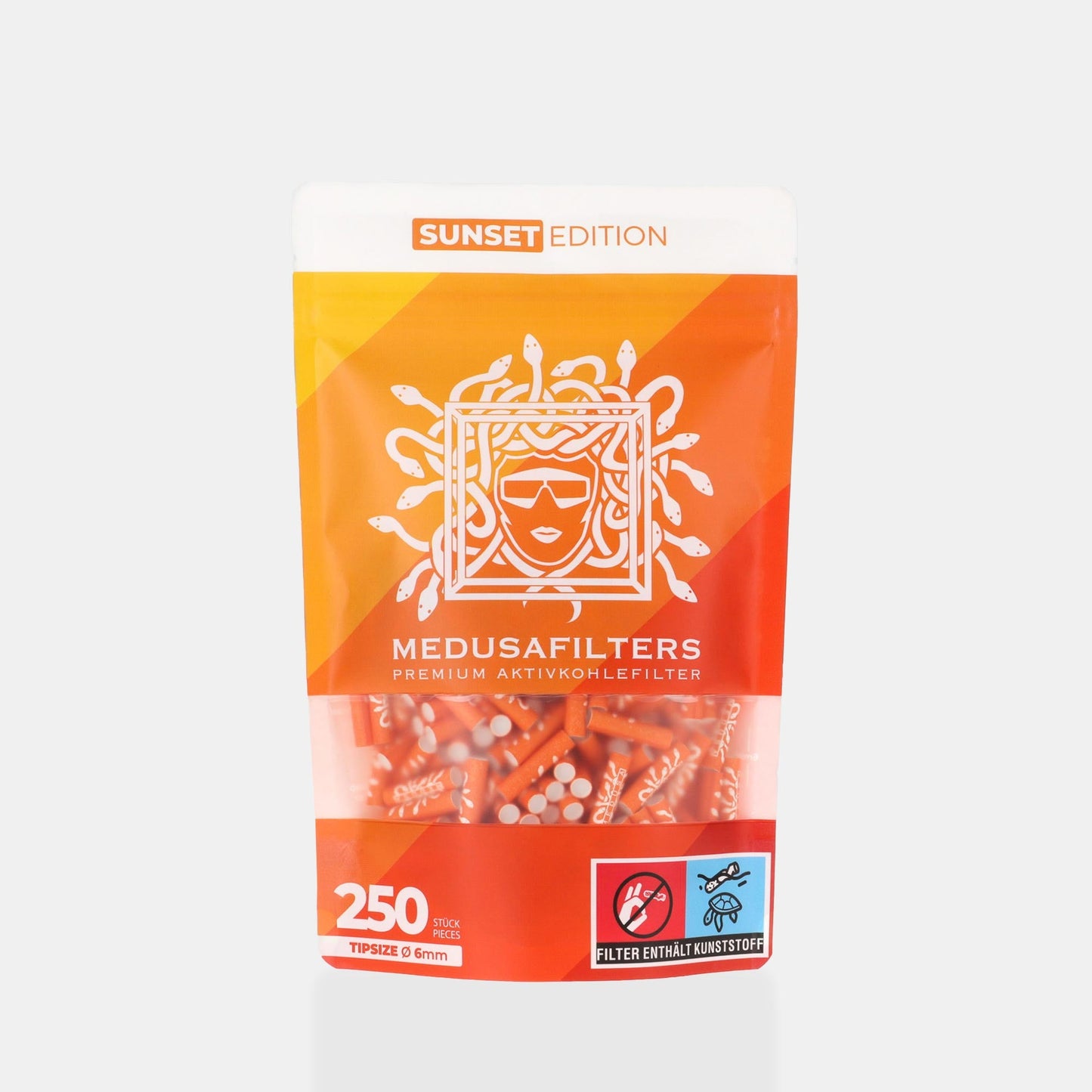 MEDUSAFILTERS 250 Aktivkohlefilter Ø6mm