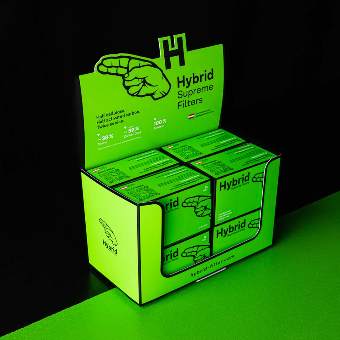 HYBRID® Supreme 55 Aktivkohlefilter Ø6,4mm