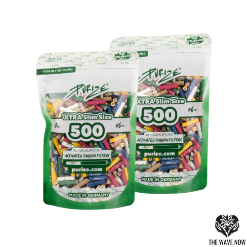 PURIZE® DOUBLE DOYPACK 1000 Xtra Slim Size Aktivkohlefilter Ø6mm