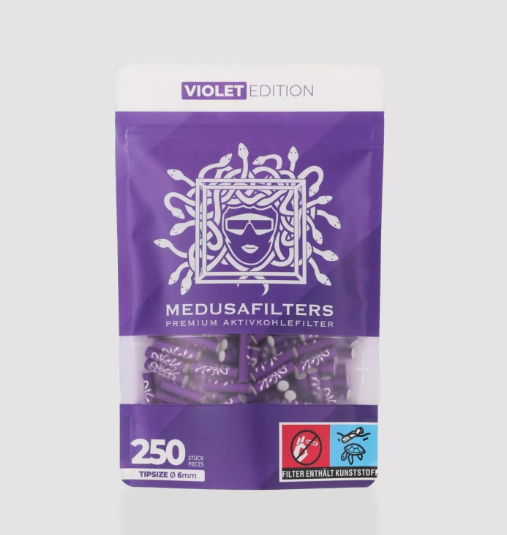 MEDUSAFILTERS 250 Aktivkohlefilter Ø6mm