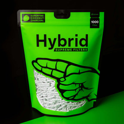 HYBRID® Supreme Aktivkohlefilter Refill 1000 Ø6,4mm