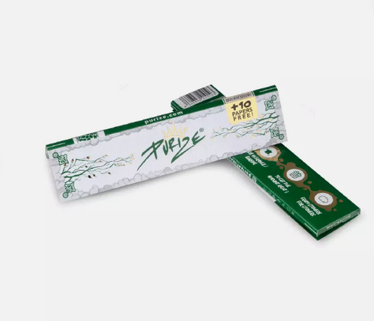 PURIZE® King Size Slim Papers 42 Blättchen - 10/25/50 Hefte