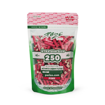 PURIZE® 250 Xtra Slim Size Aktivkohlefilter Ø6mm